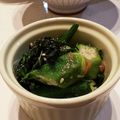 LunaJuno's cooksnap of when they made おくらと海苔の梅わさび和え.