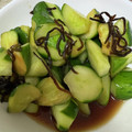 チューリップ56's cooksnap of when they made 簡単　居酒屋風　きゅうりのハリハリ漬け.