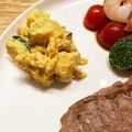 honeybo's cooksnap of when they made ∮ かぼちゃと大豆のカレー✰彡サラダ ∮.