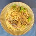 つぶらなシジミ's cooksnap of when they made 茄子と挽肉の中華風パスタ（ファンファン）.