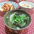 イベ長's cooksnap of when they made 玉ねぎとわかめのお味噌汁.