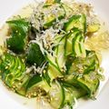 ozameg's cooksnap of when they made きゅうりとしらすの酢の物.