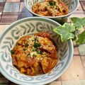 ちゃかぴまま's cooksnap of when they made 鶏肉としめじのまろやかトマト煮込み　.