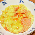 まりりんぺ's cooksnap of when they made 簡単すぎる！ふわっとろ明太子たまご.