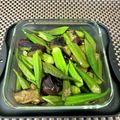 ◆どらしま◆'s cooksnap of when they made めんつゆで♪ナスとオクラの煮浸し.