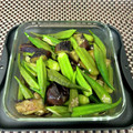 ◆どらしま◆'s cooksnap of when they made めんつゆで♪ナスとオクラの煮浸し.