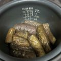 まぐきち's cooksnap of when they made 炊飯器　茄子のおひたし　.