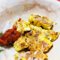 ブラックチェリー子's cooksnap of when they made 捨てないで！ゴーヤの種とワタDEピカタ☆.
