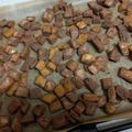 るなくれchan's cooksnap of when they made おいしすぎる♪しみチョコラスク★パン耳で.