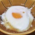 クックM96XDX☆'s cooksnap of when they made 酢1滴とレンジだけで簡単！とろとろ温泉卵.