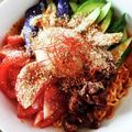 ちうちう＆ぷうぷう's cooksnap of when they made ■辛くて旨い♪汁なし坦々麺■.