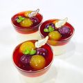 まおりん's cooksnap of when they made ヨーグルトムースと葡萄ゼリーのデザート.