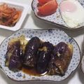 きらり流れ星's cooksnap of when they made お弁当◎おかず◎つまみ◎茄子生姜醤油焼き.