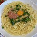 kumiracle♡'s cooksnap of when they made やった♪五右衛門風たらこのカルボナーラ.