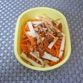 スタイリッシュママ's cooksnap of when they made 人参とチーズのごま油和え(作り置き).