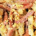 ひぃたろぉ～♪'s cooksnap of when they made 【男の料理】じゃが芋DEカルボナーラ風.