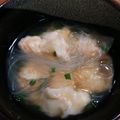 くまぴこ222's cooksnap of when they made ◆簡単美味♡プリプリ海老ワンタンスープ◆.