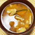 わたさな2016's cooksnap of when they made 南瓜とえのきの味噌汁♪.