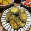 ｎｉｋｏ☆'s cooksnap of when they made 種もわたもそのまま！ゴーヤの唐揚げ！！.