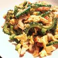 クック☆やーっ！'s cooksnap of when they made 苦くない！ゴーヤとちくわの卵炒め.