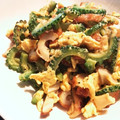 クック☆やーっ！'s cooksnap of when they made 苦くない！ゴーヤとちくわの卵炒め.