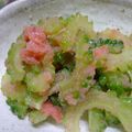 myukitty's cooksnap of when they made ゴーヤの明太子あえ.