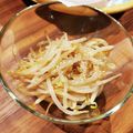 麻's cooksnap of when they made 楽ウマ♪♪めんつゆでもやしナムル.
