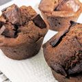 水飴屋's cooksnap of when they made 簡単♪しっとり♪ココアバナナマフィン♪.