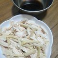 まーく71's cooksnap of when they made タレが美味しい！鶏胸肉で蒸し鶏！.