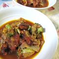 はまれい's cooksnap of when they made 柔らかタコとキャベツのトマト煮.