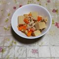 くネコまろす's cooksnap of when they made ✿そぼろ高野豆腐✿.