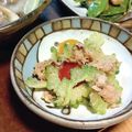 あず7225's cooksnap of when they made 苦くない！ゴーヤとツナの和え物.