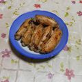 くネコまろす's cooksnap of when they made 材料３つで居酒屋の味＊手羽中の旨塩焼き鳥.