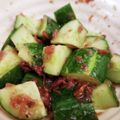 ちっず's cooksnap of when they made バリ旨♡きゅうり《梅おかか和え》.