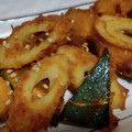 fu♪♪'s cooksnap of when they made ごままみれ！かぼちゃとちくわの甘辛炒め.
