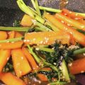 とあもぅ's cooksnap of when they made にんじんの葉きんぴら風炒め.