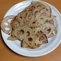 クックBSE67K☆'s cooksnap of when they made 簡単　レンコンのごま油炒め.