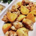 ちょちょこ✫'s cooksnap of when they made ☆ウマい☆新じゃがと豚こま団子の甘辛炒め.