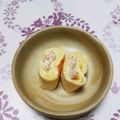 ジョングレ's cooksnap of when they made ピンク色がかわいい♡ハムマヨ卵焼き.