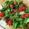 山ばあば's cooksnap of when they made 豆腐と野菜の絶品コンビ☆　チョレギサラダ.