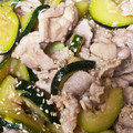 きみらす's cooksnap of when they made 豚こま肉とズッキーニのオイマヨ炒め.