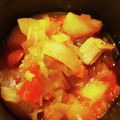 patepateco's cooksnap of when they made じゃが芋玉ねぎ人参キャベツベーコンスープ.