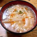 ポニーリボン's cooksnap of when they made 鶏の茹で汁で☆サンラータン風.