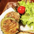 ダッフィーニーうに's cooksnap of when they made ゴーヤの肉詰めフライ★サクサク軽め！.