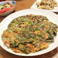 ハチワレねこ's cooksnap of when they made モロヘイヤのチヂミ♪.