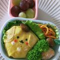 あみーご0207's cooksnap of when they made ポムポムプリン　キャラ弁　簡単.