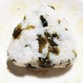 STimeBlues's cooksnap of when they made 受験ガンバ！わかめご飯☆おにぎり.
