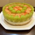 クック38OBD7☆'s cooksnap of when they made 簡単♡お店に負けない濃厚レアチーズケーキ.