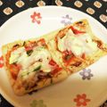 龍青空ママ's cooksnap of when they made 油揚げＤＥピザできました☆.