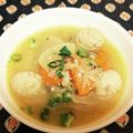 龍青空ママ's cooksnap of when they made 簡単☘️市販の鶏団子&塩麹入り味噌汁.